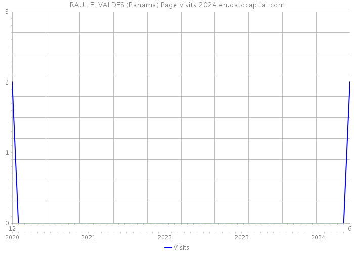 RAUL E. VALDES (Panama) Page visits 2024 