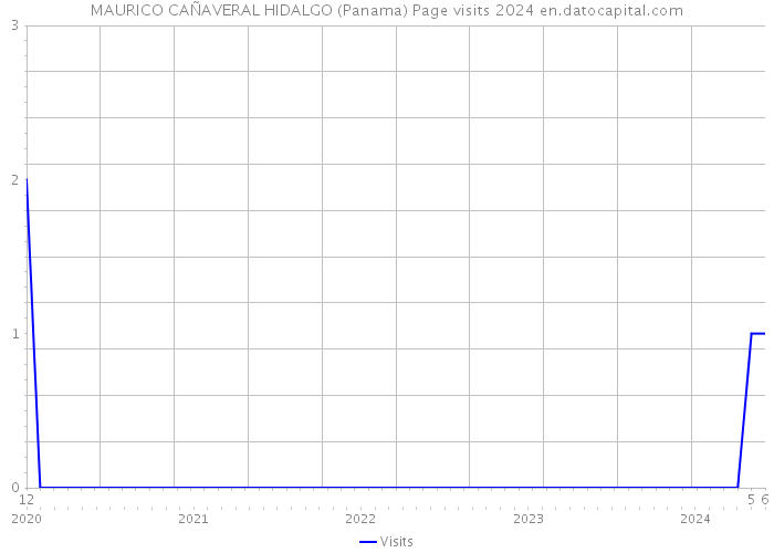 MAURICO CAÑAVERAL HIDALGO (Panama) Page visits 2024 