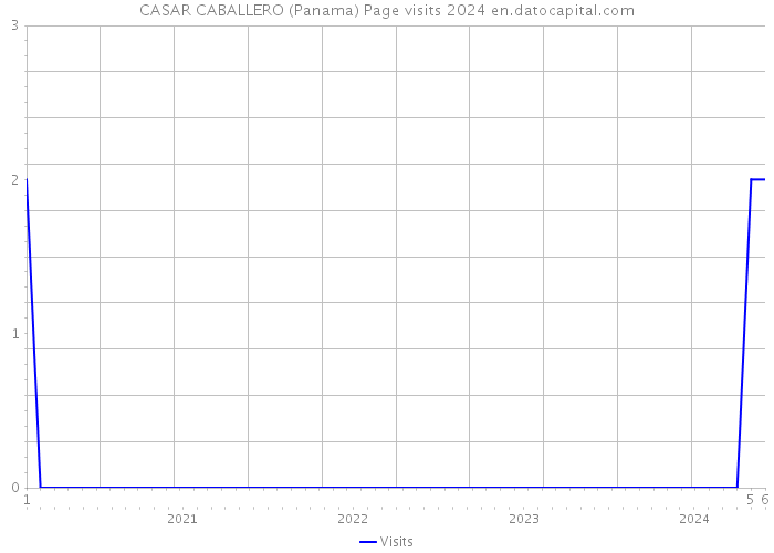 CASAR CABALLERO (Panama) Page visits 2024 