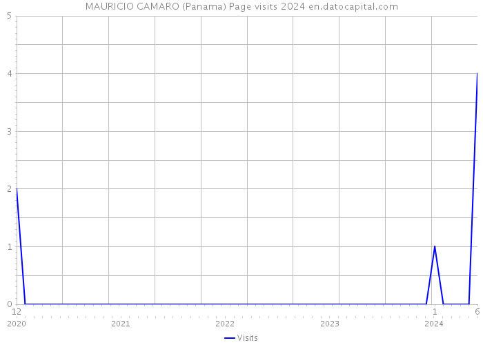 MAURICIO CAMARO (Panama) Page visits 2024 