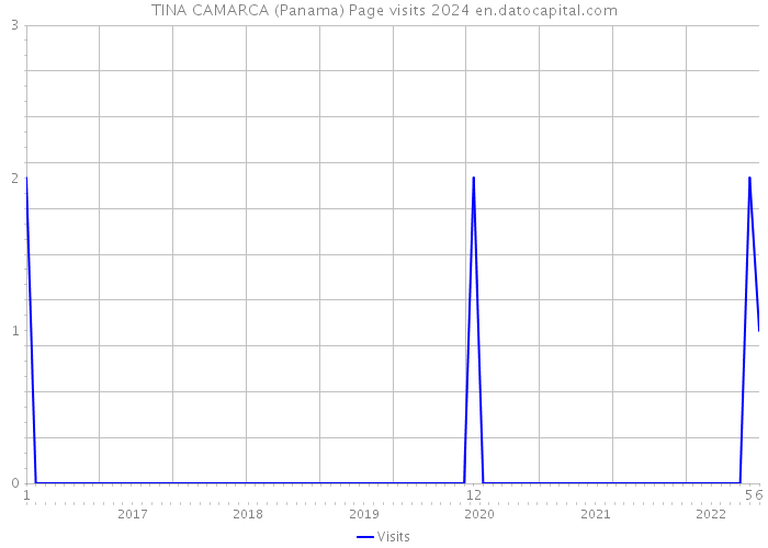 TINA CAMARCA (Panama) Page visits 2024 