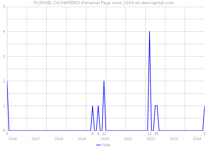 FLORISEL CACHAFEIRO (Panama) Page visits 2024 