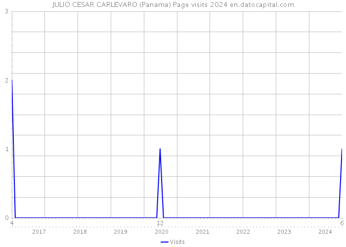 JULIO CESAR CARLEVARO (Panama) Page visits 2024 