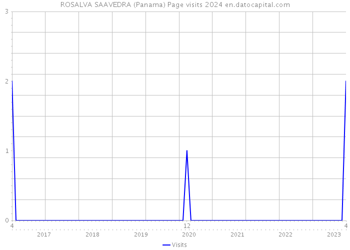 ROSALVA SAAVEDRA (Panama) Page visits 2024 