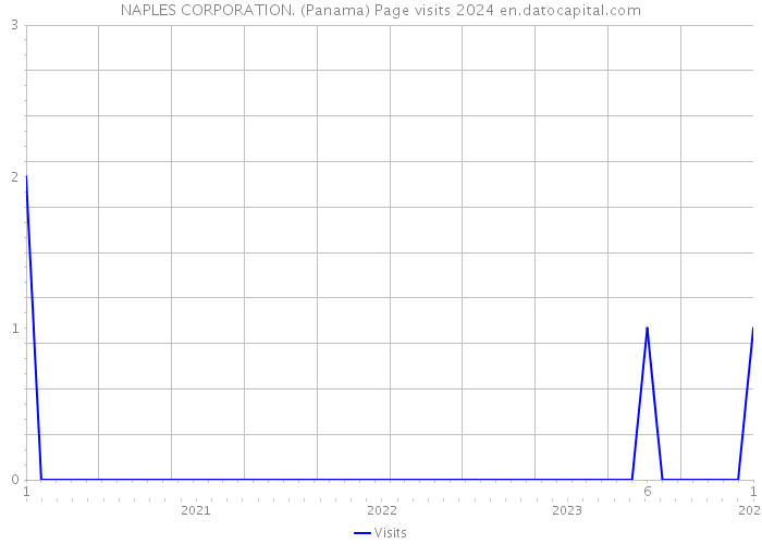 NAPLES CORPORATION. (Panama) Page visits 2024 