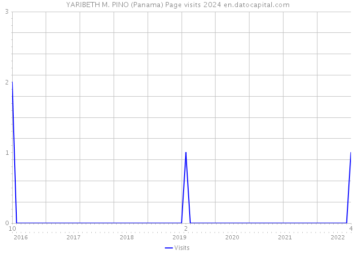 YARIBETH M. PINO (Panama) Page visits 2024 