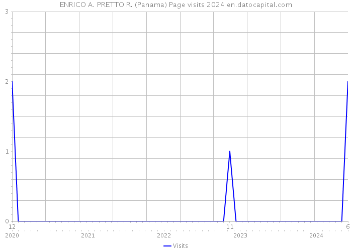 ENRICO A. PRETTO R. (Panama) Page visits 2024 