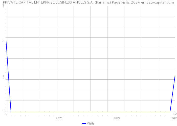 PRIVATE CAPITAL ENTERPRISE BUSINESS ANGELS S.A. (Panama) Page visits 2024 