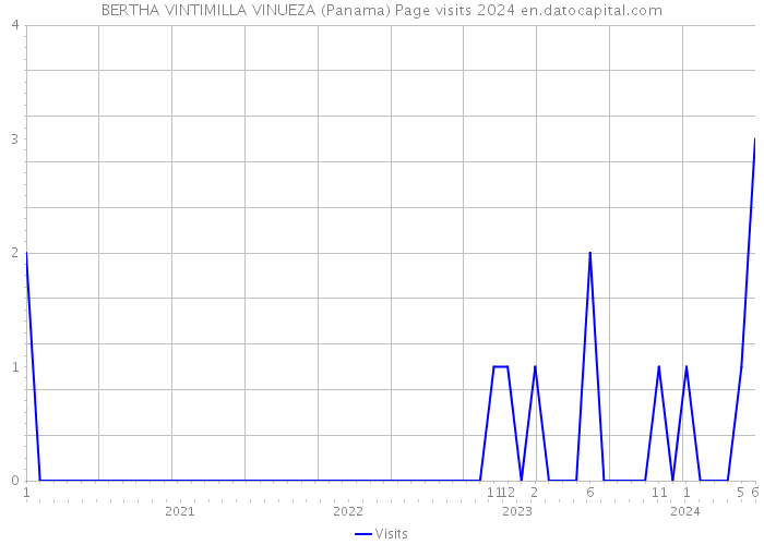 BERTHA VINTIMILLA VINUEZA (Panama) Page visits 2024 