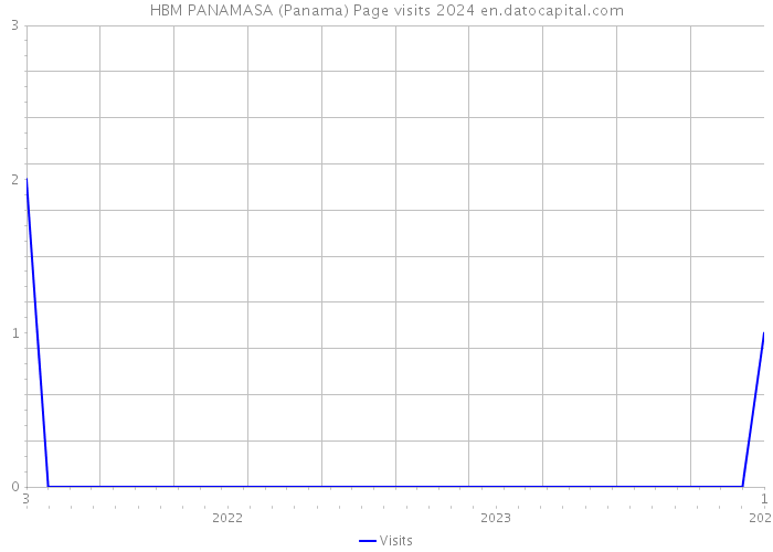 HBM PANAMASA (Panama) Page visits 2024 
