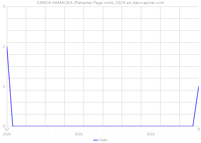 KIMIKA HAMAOKA (Panama) Page visits 2024 