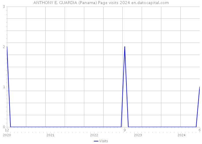 ANTHONY E. GUARDIA (Panama) Page visits 2024 