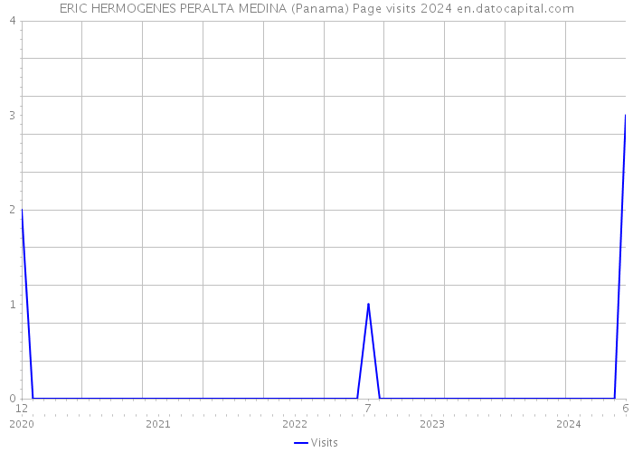 ERIC HERMOGENES PERALTA MEDINA (Panama) Page visits 2024 