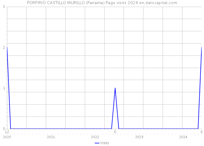 PORFIRIO CASTILLO MURILLO (Panama) Page visits 2024 