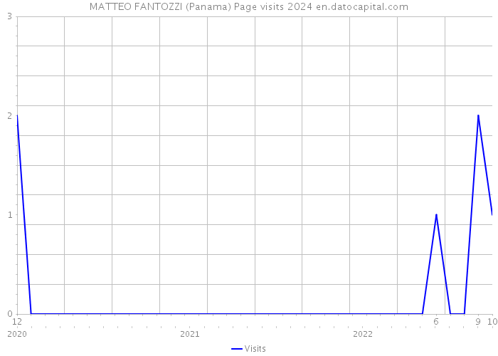 MATTEO FANTOZZI (Panama) Page visits 2024 