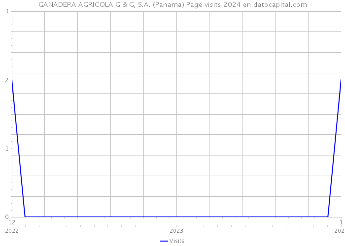 GANADERA AGRICOLA G & G, S.A. (Panama) Page visits 2024 