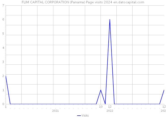 FLIM CAPITAL CORPORATION (Panama) Page visits 2024 