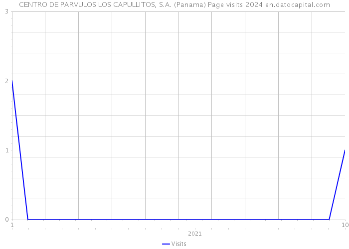 CENTRO DE PARVULOS LOS CAPULLITOS, S.A. (Panama) Page visits 2024 