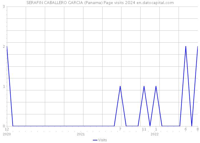 SERAFIN CABALLERO GARCIA (Panama) Page visits 2024 