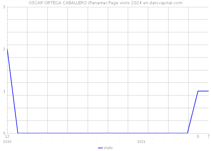OSCAR ORTEGA CABALLERO (Panama) Page visits 2024 