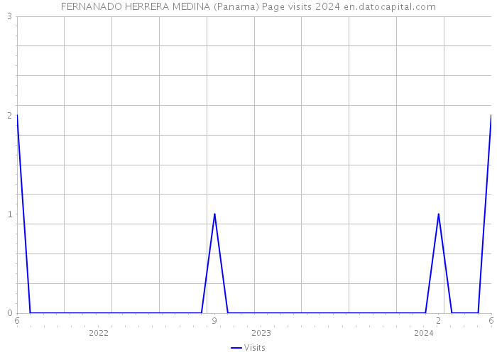 FERNANADO HERRERA MEDINA (Panama) Page visits 2024 