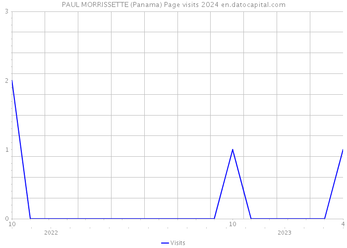PAUL MORRISSETTE (Panama) Page visits 2024 