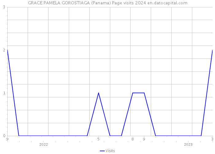 GRACE PAMELA GOROSTIAGA (Panama) Page visits 2024 