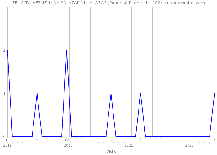 FELICITA HERMELINDA SALAZAR VILLALOBOS (Panama) Page visits 2024 