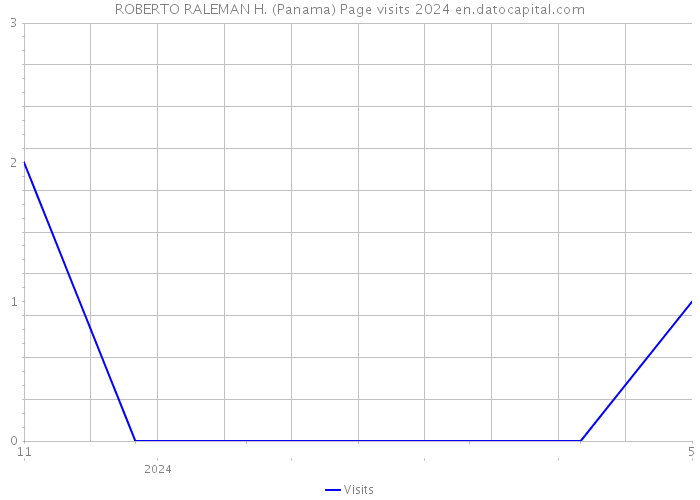 ROBERTO RALEMAN H. (Panama) Page visits 2024 
