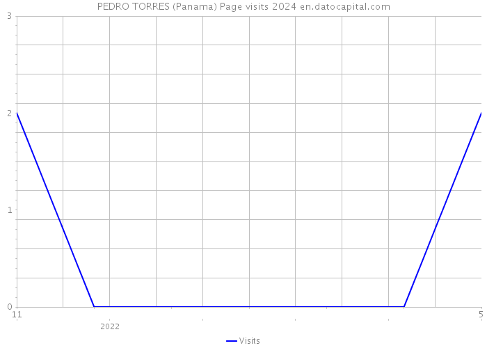 PEDRO TORRES (Panama) Page visits 2024 