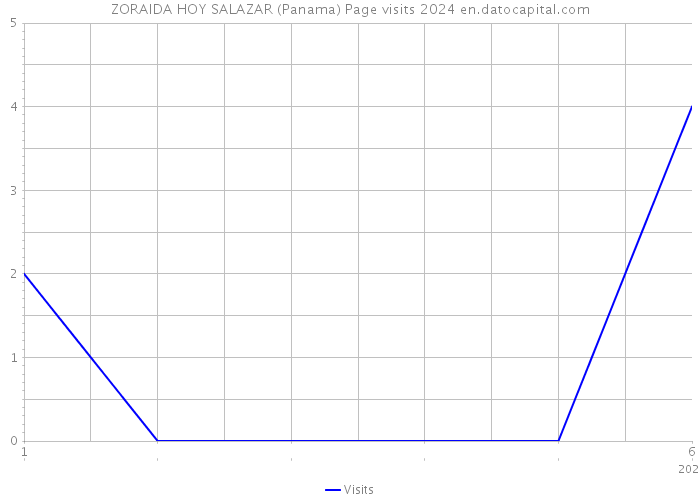 ZORAIDA HOY SALAZAR (Panama) Page visits 2024 