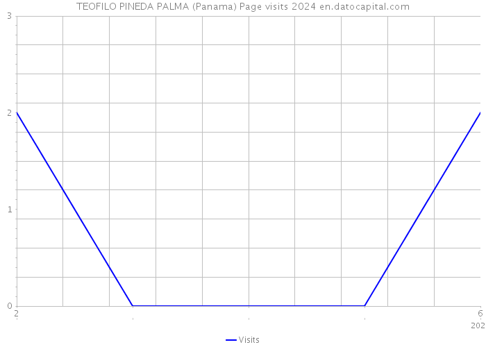 TEOFILO PINEDA PALMA (Panama) Page visits 2024 