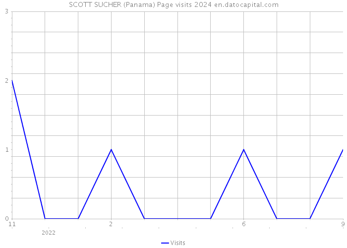 SCOTT SUCHER (Panama) Page visits 2024 