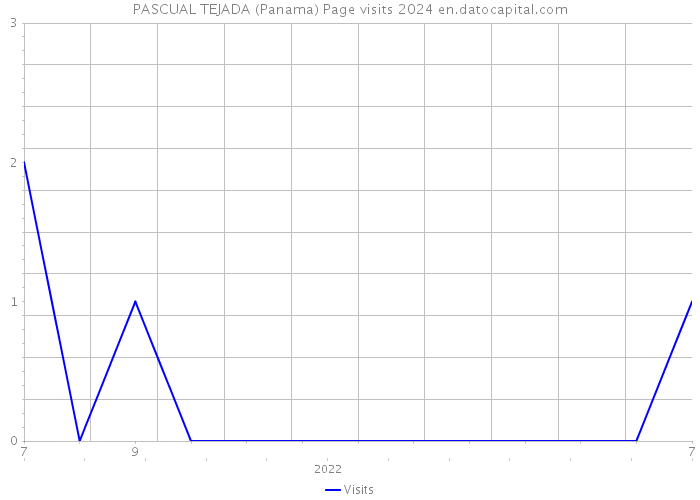 PASCUAL TEJADA (Panama) Page visits 2024 