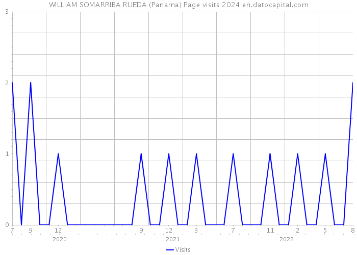 WILLIAM SOMARRIBA RUEDA (Panama) Page visits 2024 