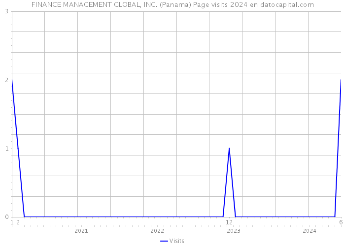 FINANCE MANAGEMENT GLOBAL, INC. (Panama) Page visits 2024 