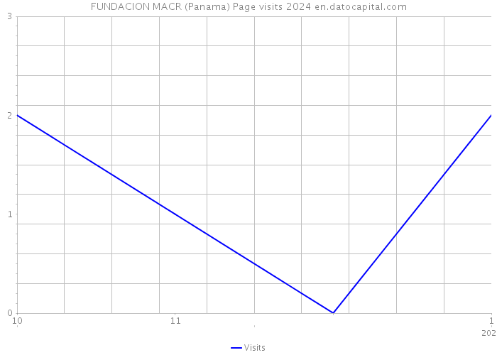 FUNDACION MACR (Panama) Page visits 2024 