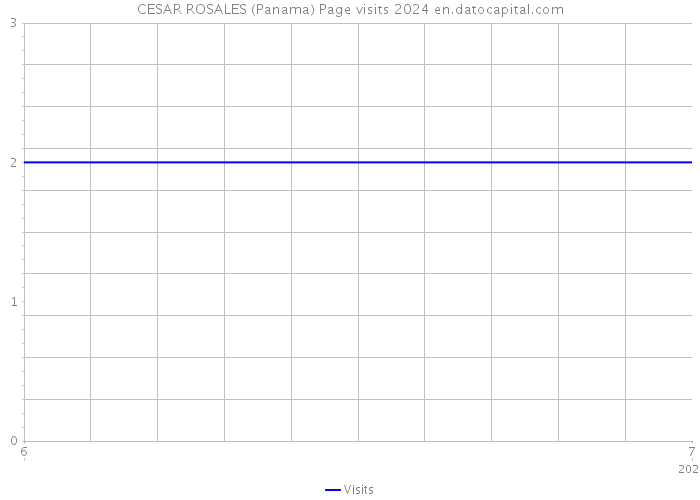 CESAR ROSALES (Panama) Page visits 2024 