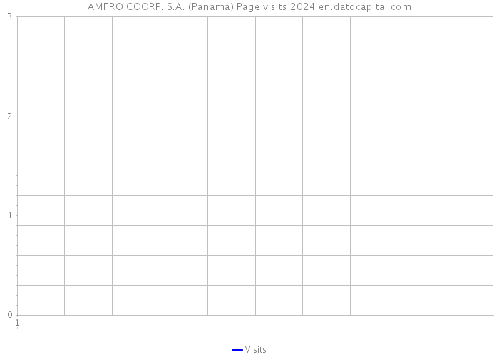 AMFRO COORP. S.A. (Panama) Page visits 2024 
