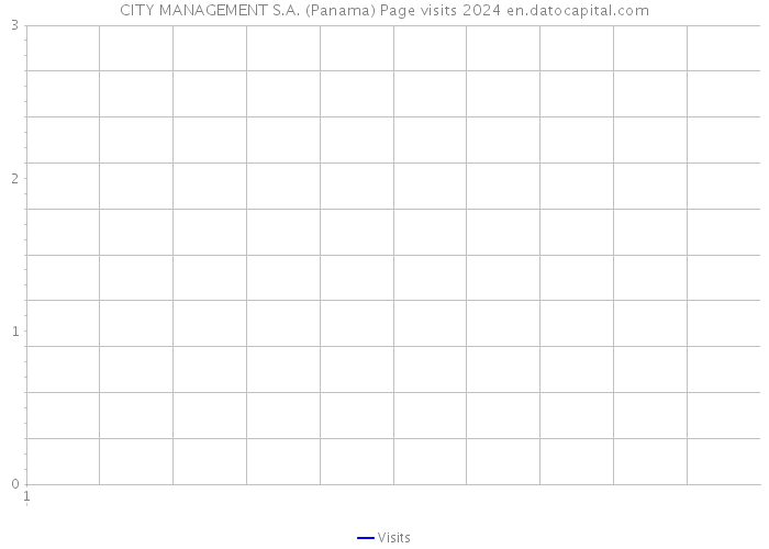 CITY MANAGEMENT S.A. (Panama) Page visits 2024 