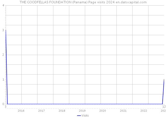 THE GOODFELLAS FOUNDATION (Panama) Page visits 2024 