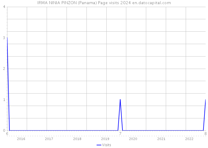 IRMA NINIA PINZON (Panama) Page visits 2024 