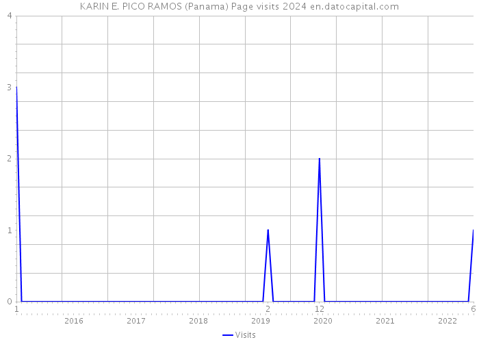 KARIN E. PICO RAMOS (Panama) Page visits 2024 