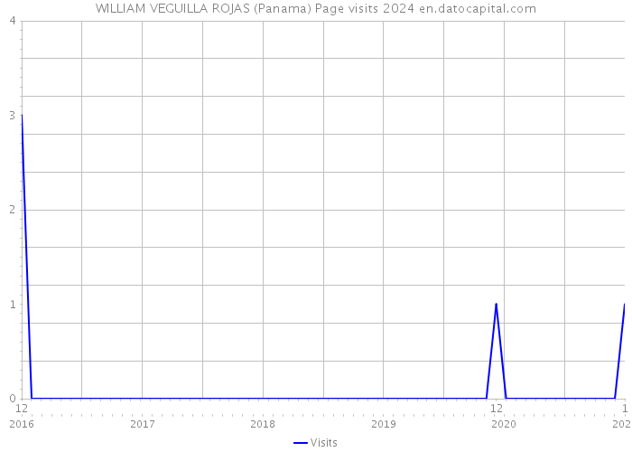 WILLIAM VEGUILLA ROJAS (Panama) Page visits 2024 