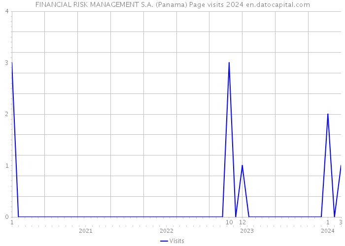 FINANCIAL RISK MANAGEMENT S.A. (Panama) Page visits 2024 