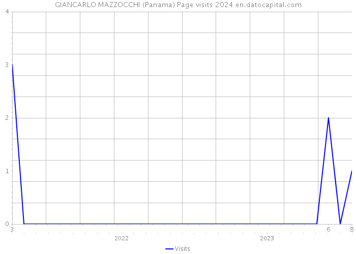 GIANCARLO MAZZOCCHI (Panama) Page visits 2024 