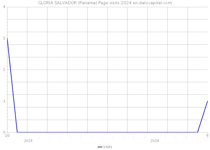 GLORIA SALVADOR (Panama) Page visits 2024 