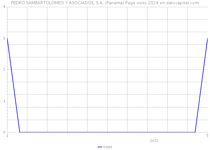 PEDRO SAMBARTOLOMEO Y ASOCIADOS, S.A. (Panama) Page visits 2024 
