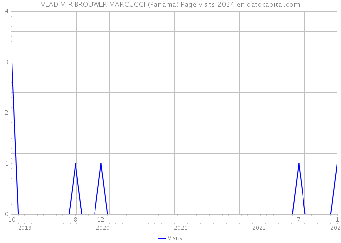 VLADIMIR BROUWER MARCUCCI (Panama) Page visits 2024 