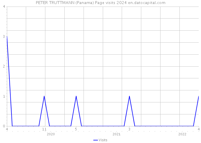 PETER TRUTTMANN (Panama) Page visits 2024 